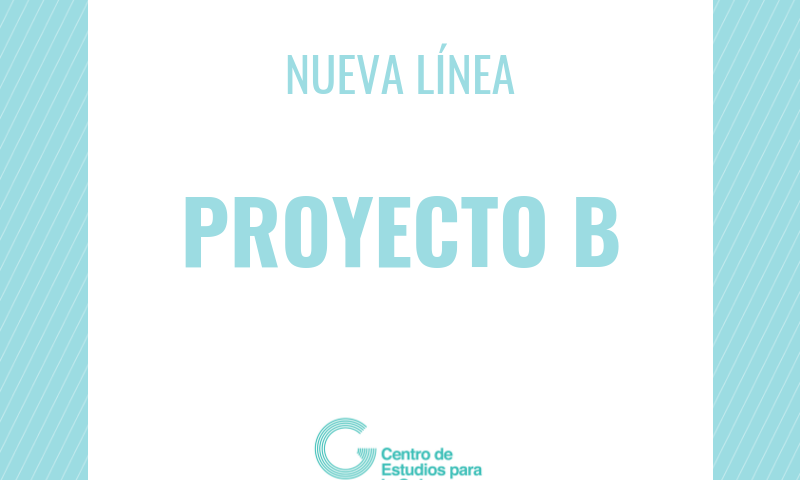 Nueva Línea: Proyecto B – Centro De Estudios Para La Gobernanza