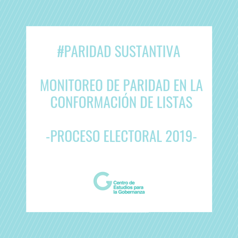 Reunión por monitoreo de #Paridad en las listas