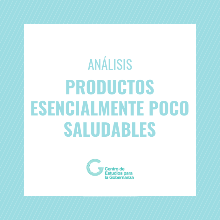 Productos esencialmente poco saludables