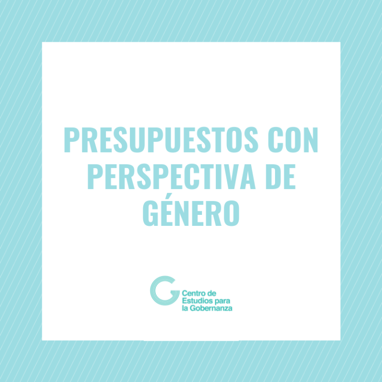 Conversatorio: “Presupuestos con Perspectiva de Género. Herramientas clave para cerrar las brechas entre los géneros”