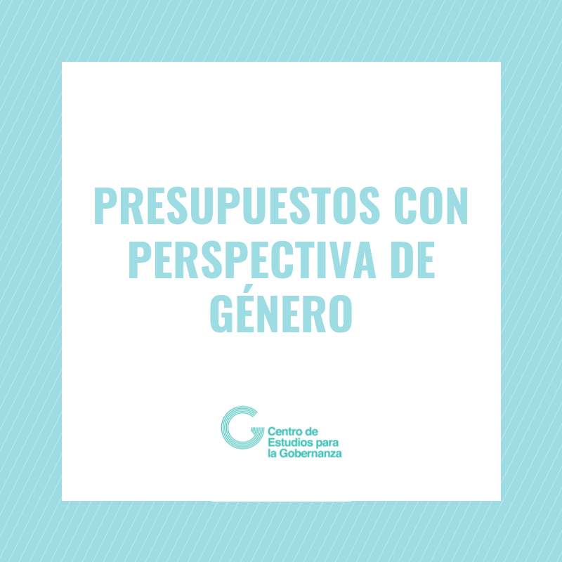 Conversatorio: “Presupuestos con Perspectiva de Género. Herramientas clave para cerrar las brechas entre los géneros”