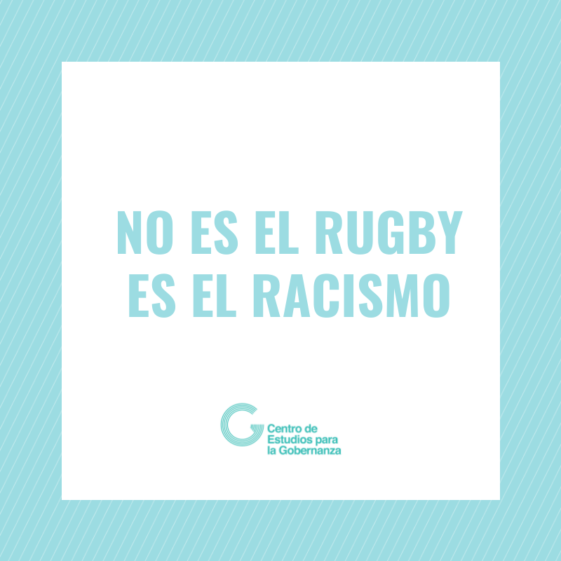No es el rugby, es el racismo